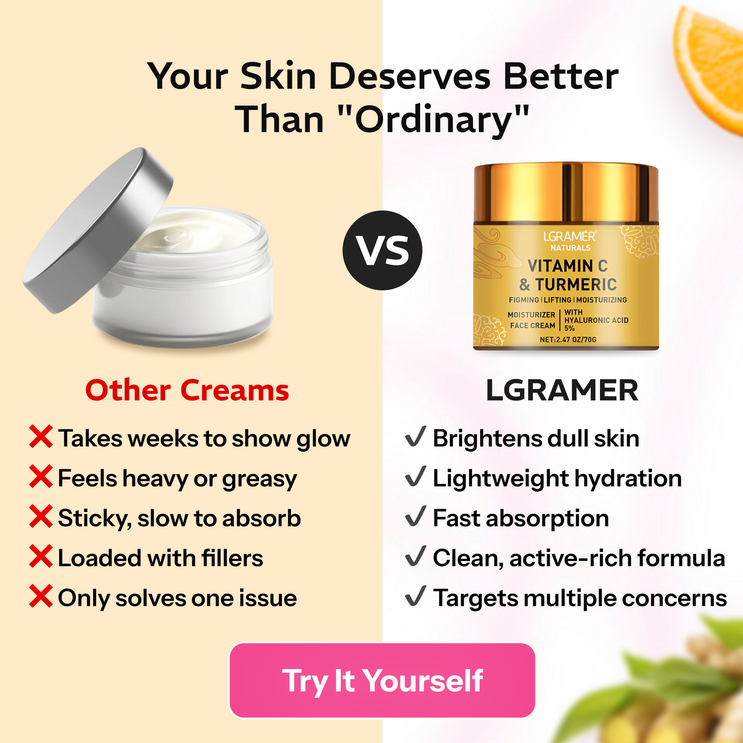Alie Beauty™ Turmeric C+ Hydration Cream